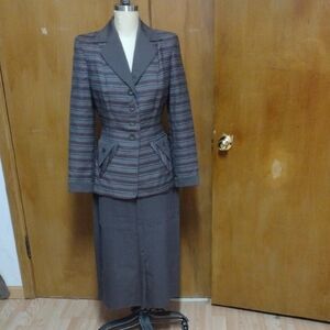 1940s Skirt Suit Set